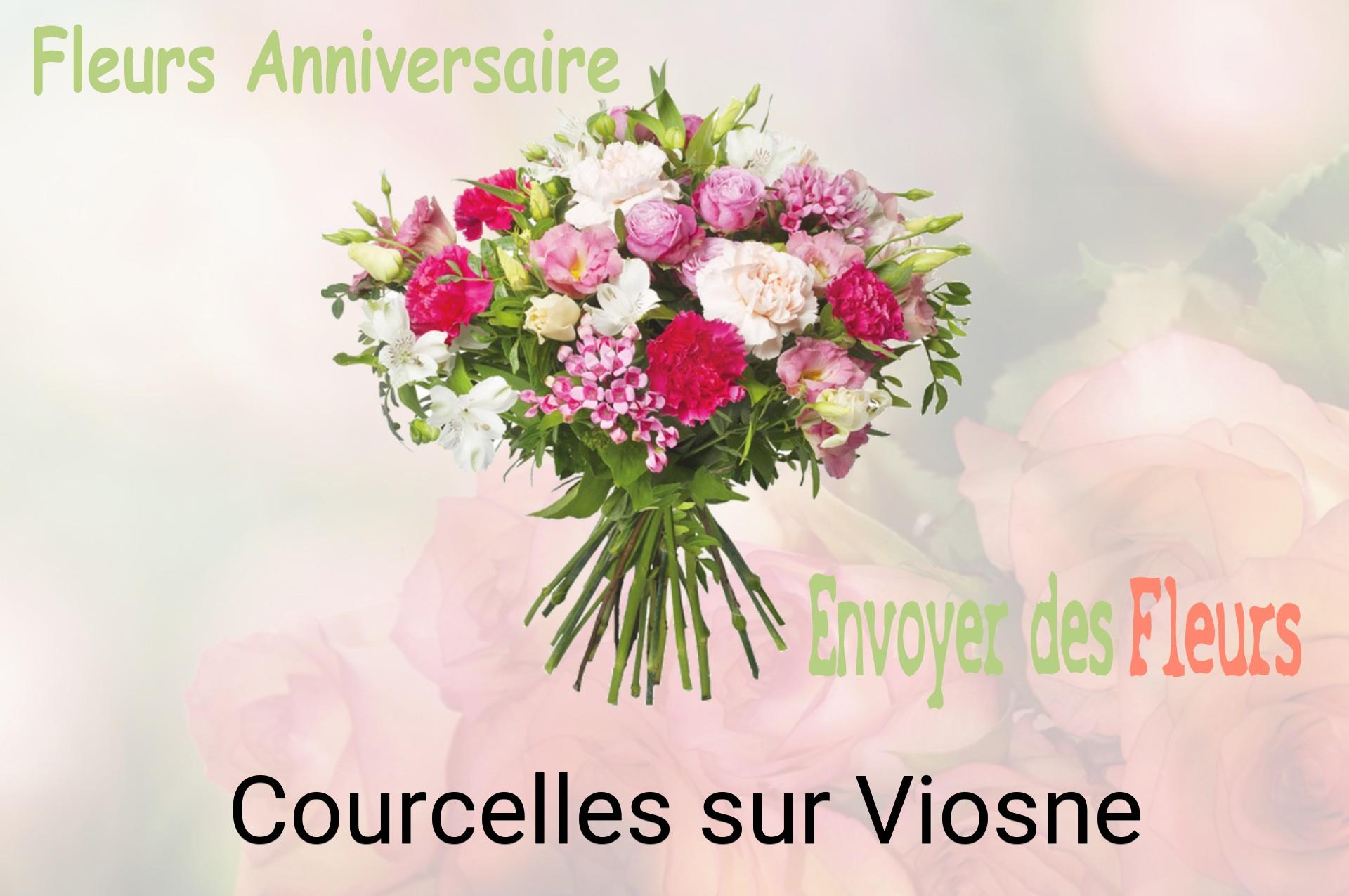Bouquet de fleurs d’anniversaire livré à Courcelles-sur-Viosne